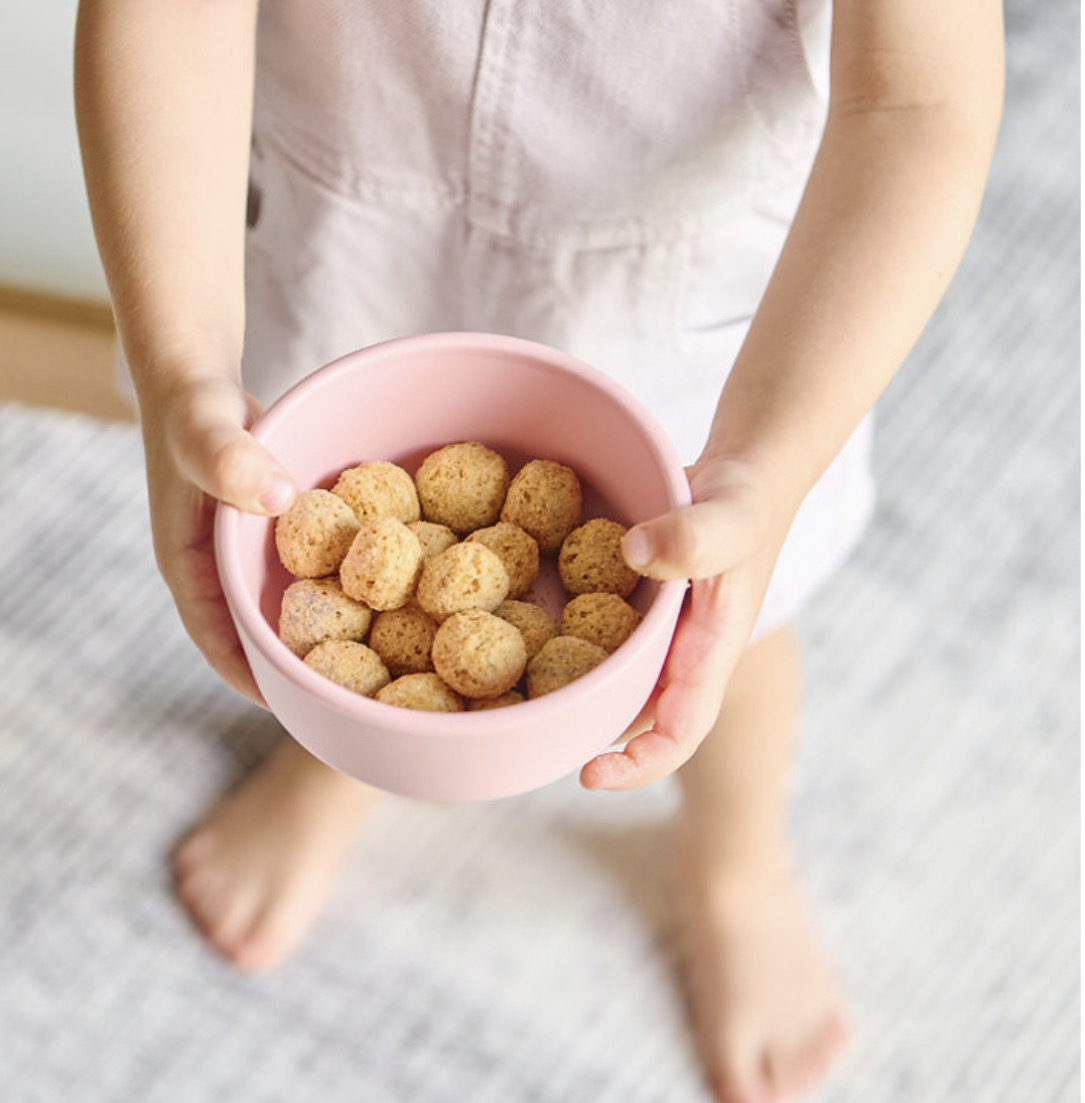 BASICS bowl-pinky pink