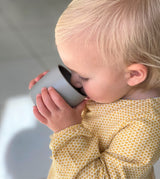 MINI CUP Becher-pudergrau