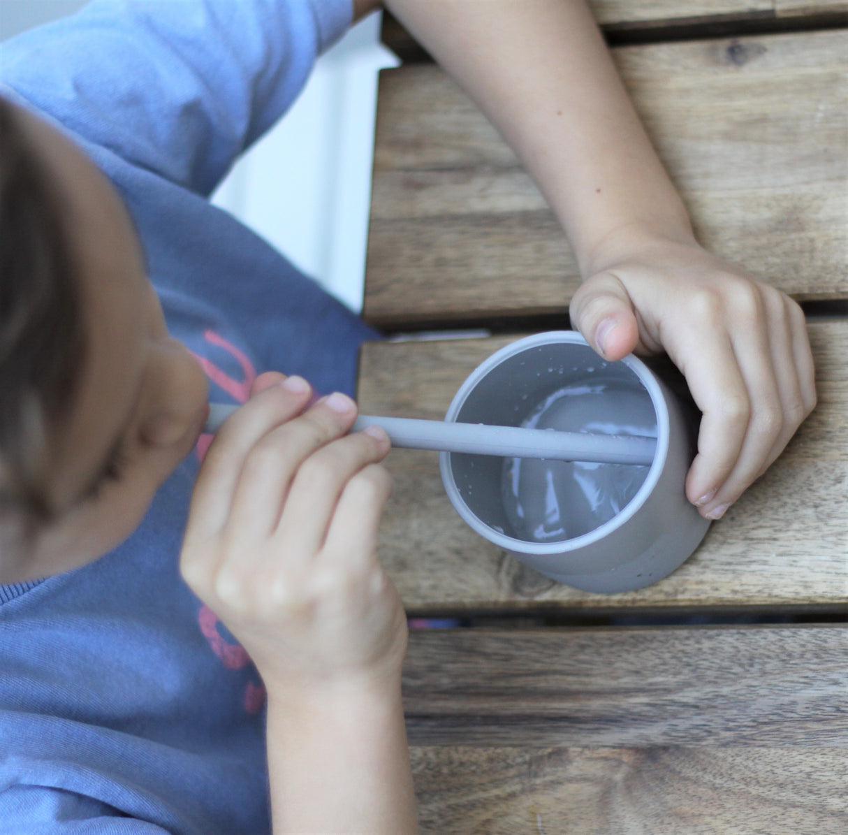 MINI CUP Becher-pudergrau
