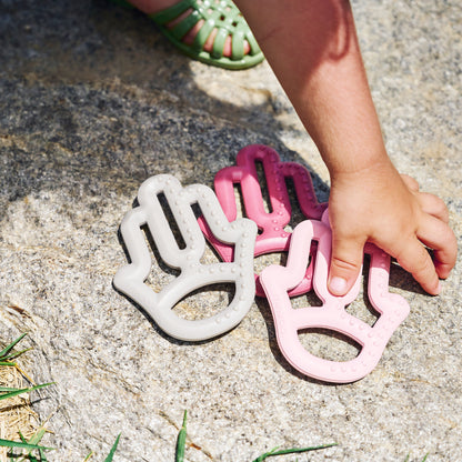 TOOTHEE teething ring-pinky pink