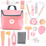 Coffret docteur en bois Mini Rose
