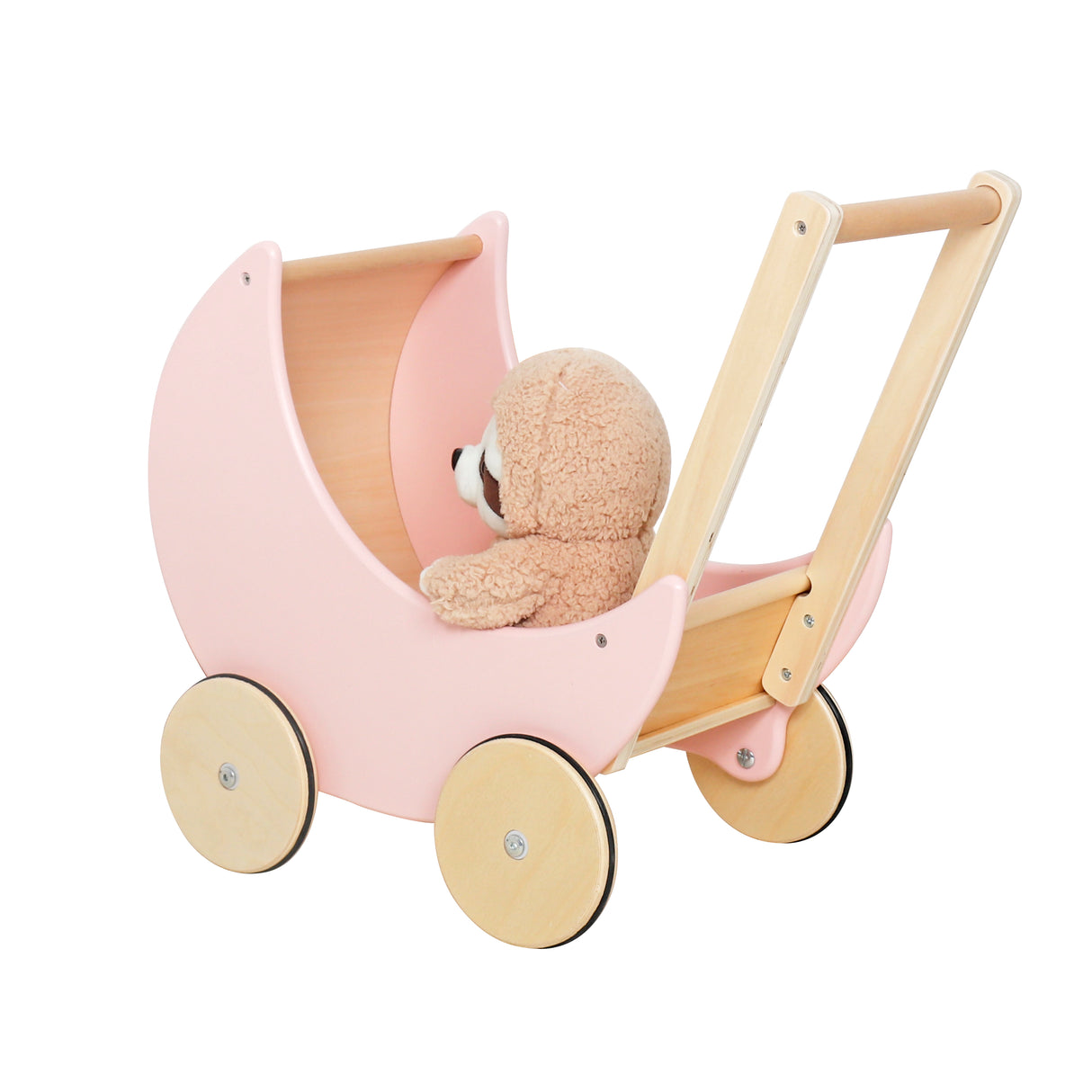 Puppen-Laufwagen rosa