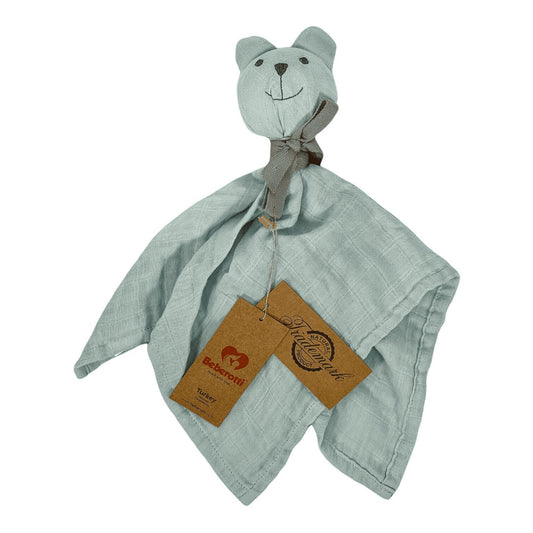 Baby Organic Muslin Cuddle Cloth mint