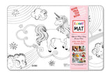 Washable Painting Mat Unicorn, Placemat
