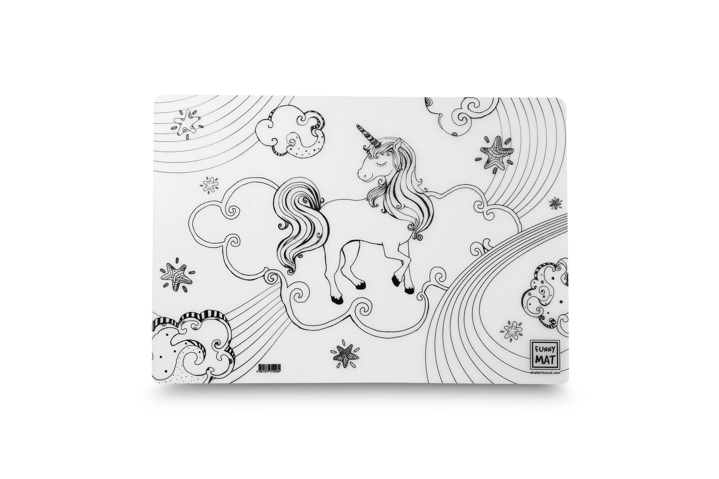 Washable Painting Mat Unicorn, Placemat