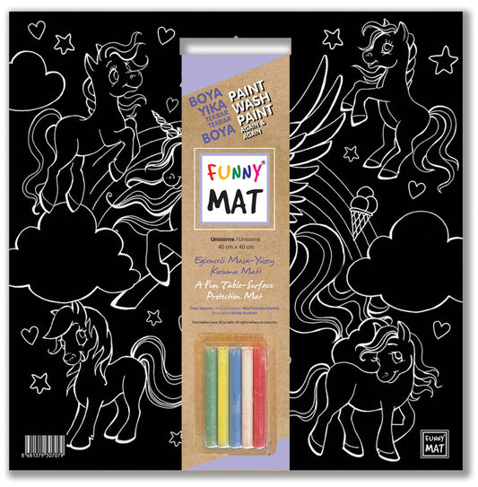 Washable Painting Mat Unicorn, Placemat