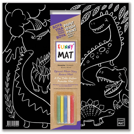 Washable Painting Mat Dinosaur, Placemat