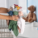 Baby Organic Muslin Cuddle Cloth Green