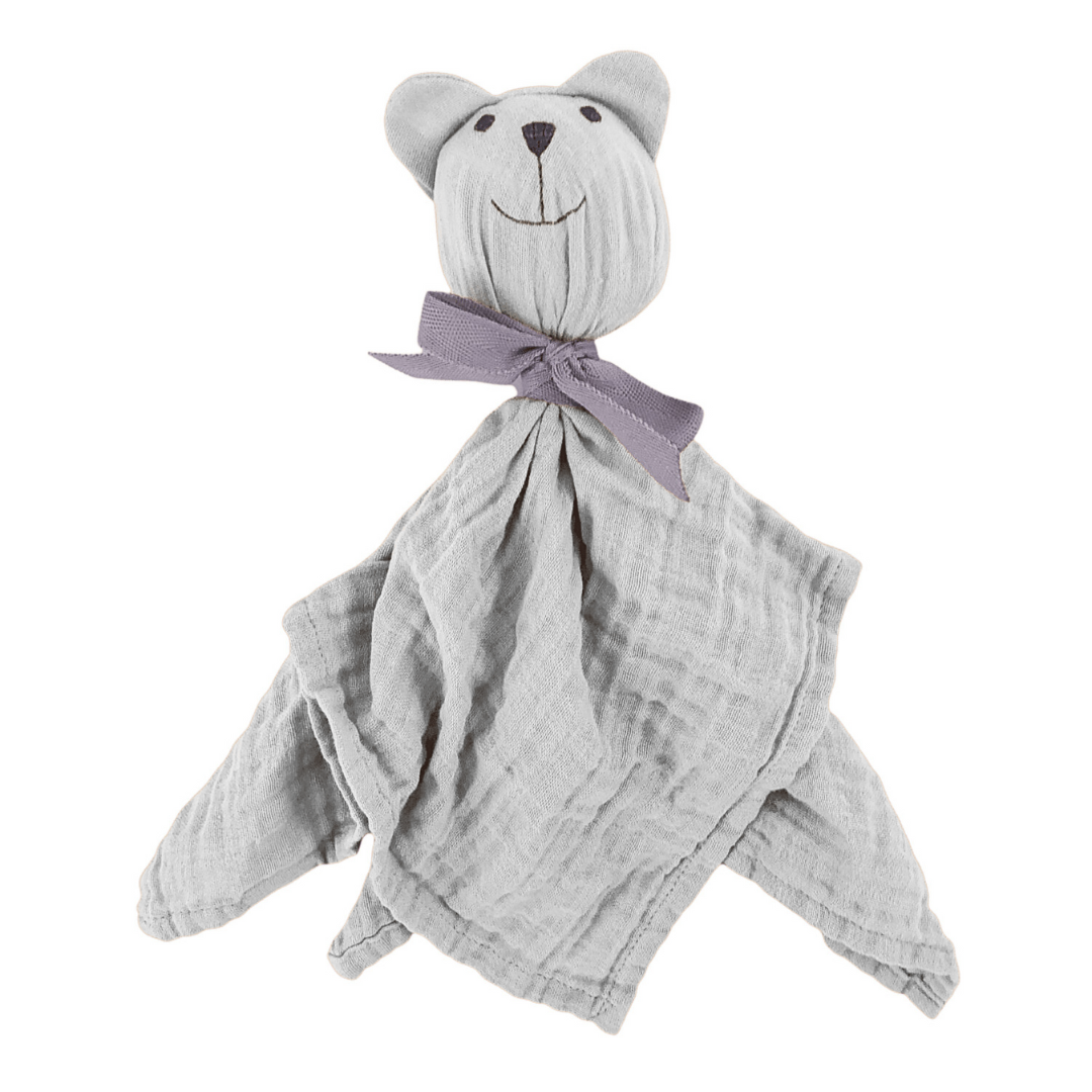 Baby Organic Muslin Cuddle Cloth Gray