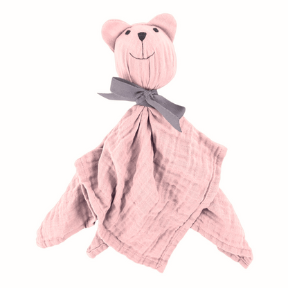 Baby Organic Muslin Cuddle Cloth Pink