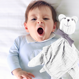 Baby Organic Muslin Cuddle Cloth White