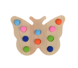 Jeu de papillons à chevilles en feutrine -20