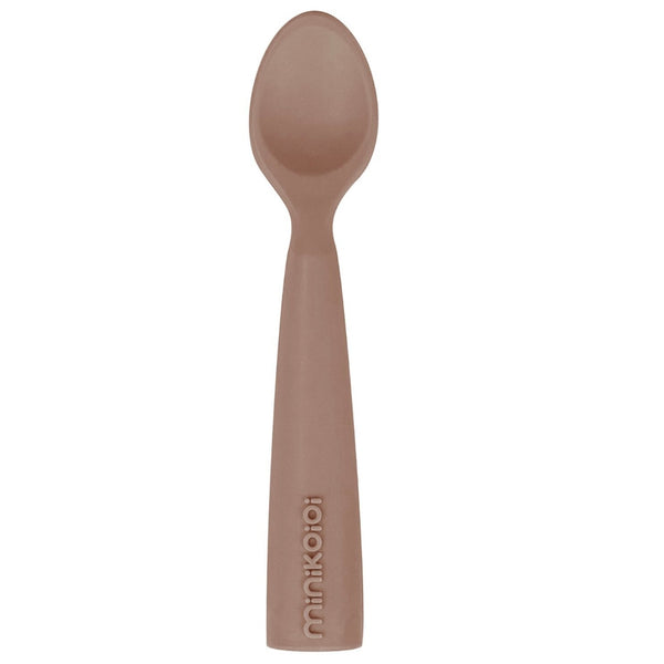 Silikonlöffel Scooper, holzbraun