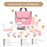 Coffret docteur en bois Mini Rose