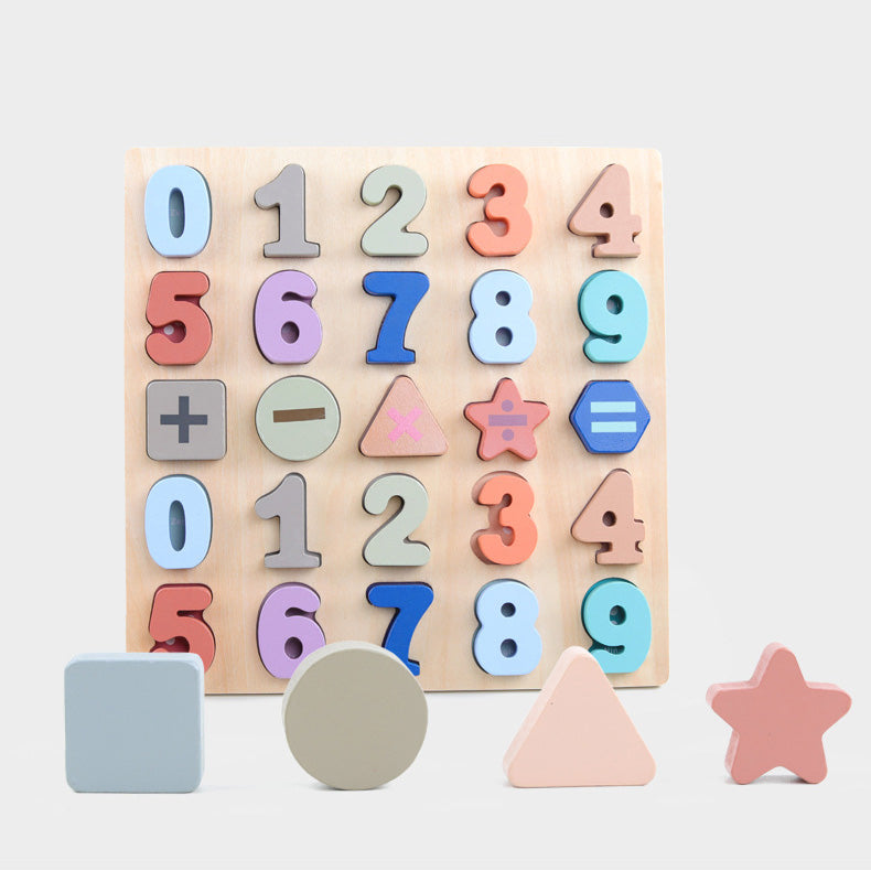 Chiffres à picots – Jouet éducatif pour apprendre à compter