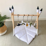 Spielbogen Babygym aus Holz und Filz - Kaktus Tukan