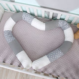 Baby roll guard grey white