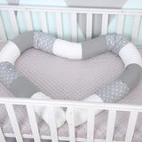 Baby roll guard grey white