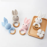 Rassel Hase weiss