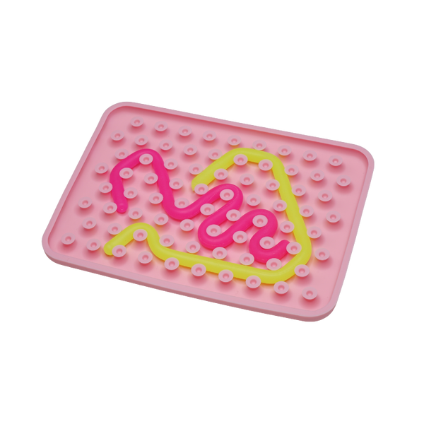 Sensorisches Spielzeug aus Silikon, pink - Sensorik Spielzeug ab 3 Jahre