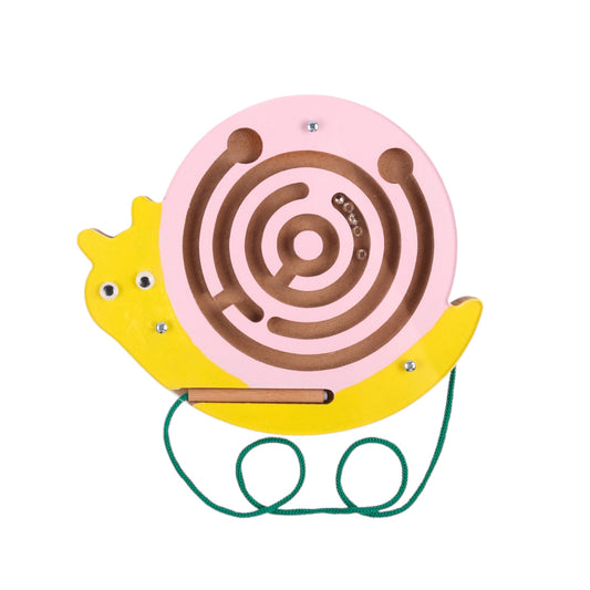 Montessori magnetic labyrinth snail