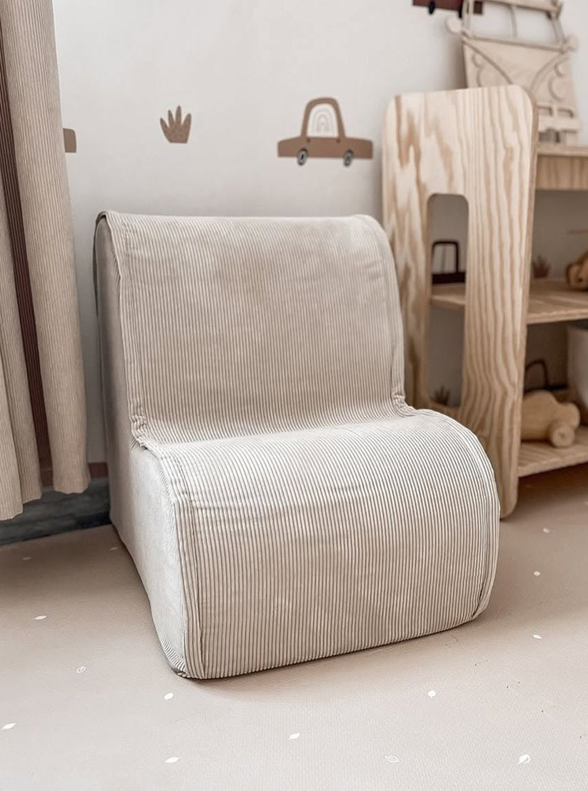 Kindersessel Cord - sand