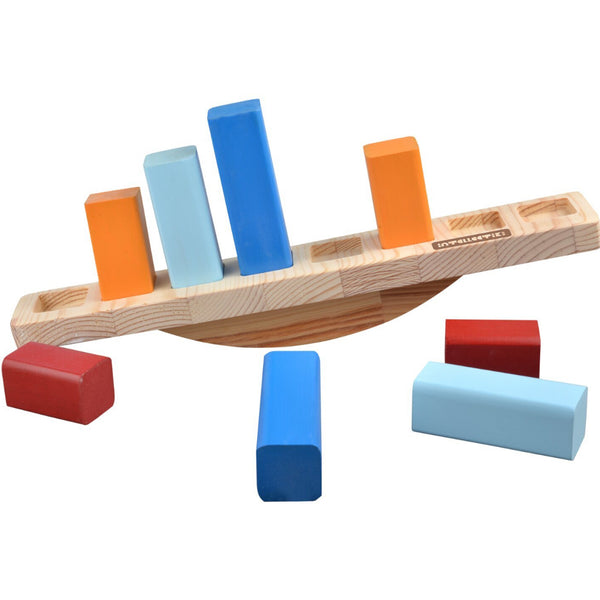 Wooden balance game to promote coordination and logic