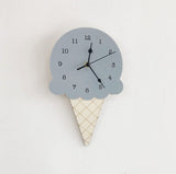 Horloges murales grises pour chambre d'enfant