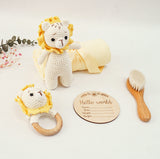 Coffret cadeau pour nouveau-nés – Lion – kit de démarrage – boîte bébé – baby shower
