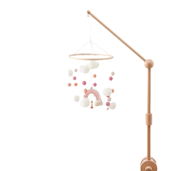 Holzhalter für Baby-Mobile