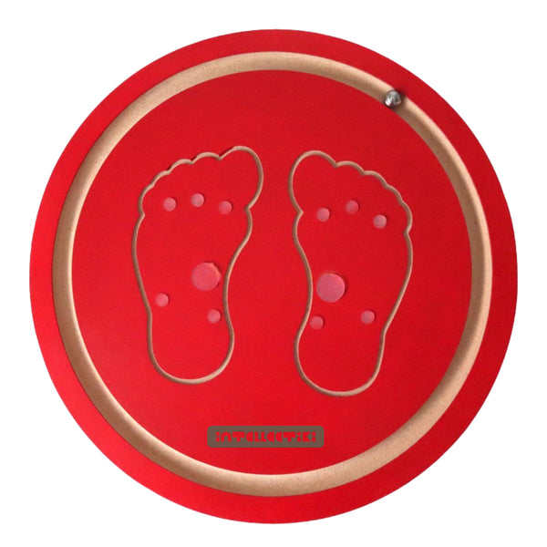 Balance disc made of wood