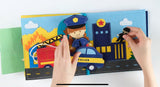 Felt book - Career choice, handmade
