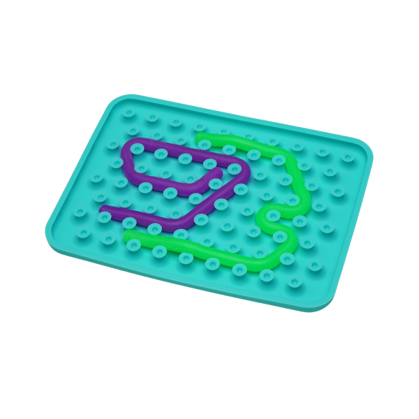 Sensorisches Spielzeug aus Silikon, türkis - Sensorik Spielzeug ab 3 Jahre