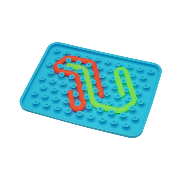 Sensorisches Spielzeug aus Silikon, blau - Sensorik Spielzeug ab 3 Jahre