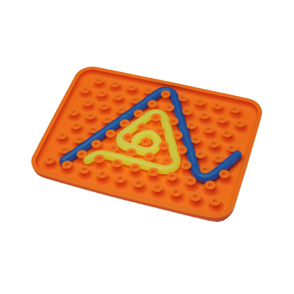 Sensorisches Spielzeug aus Silikon, orange - Sensorik Spielzeug ab 3 Jahre