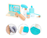 Coffret de docteur en bois UMU® Deluxe Plus pour enfants – 37 pièces (3 ans et plus)