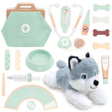 UMU Holz Tierarzt Spielset NEU