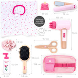 UMU® Wooden Hairdresser Playset for Kids – Little Woman - Role Play 3+