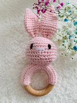 Rassel Hase rosa
