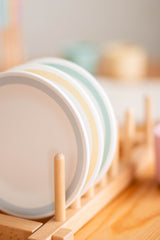 Vaisselle en bois, ensemble de jeu éducatif pour enfants, accessoires de cuisine