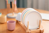 Vaisselle en bois, ensemble de jeu éducatif pour enfants, accessoires de cuisine