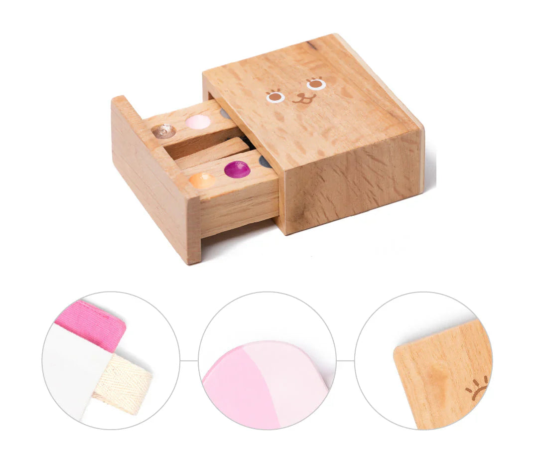 UMU Holz Kosmetik Spielset