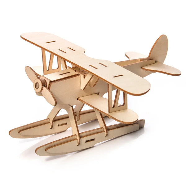 Puzzle en bois modèle 3D - Avion