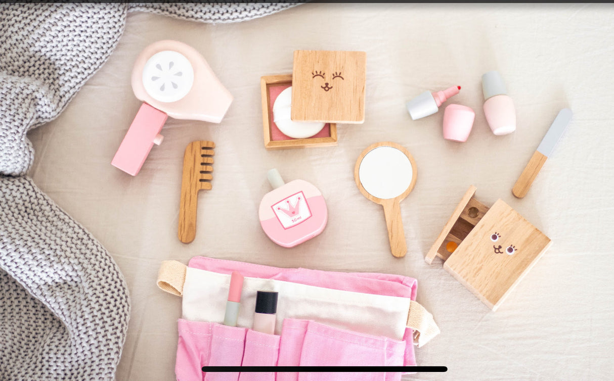 UMU Holz Kosmetik Spielset