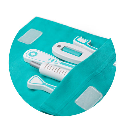 Wooden Doctor's Bag Playset turquoise