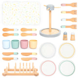 Vaisselle en bois, ensemble de jeu éducatif pour enfants, accessoires de cuisine