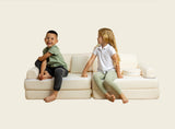 Premium-Spielsofa Cord - ecru