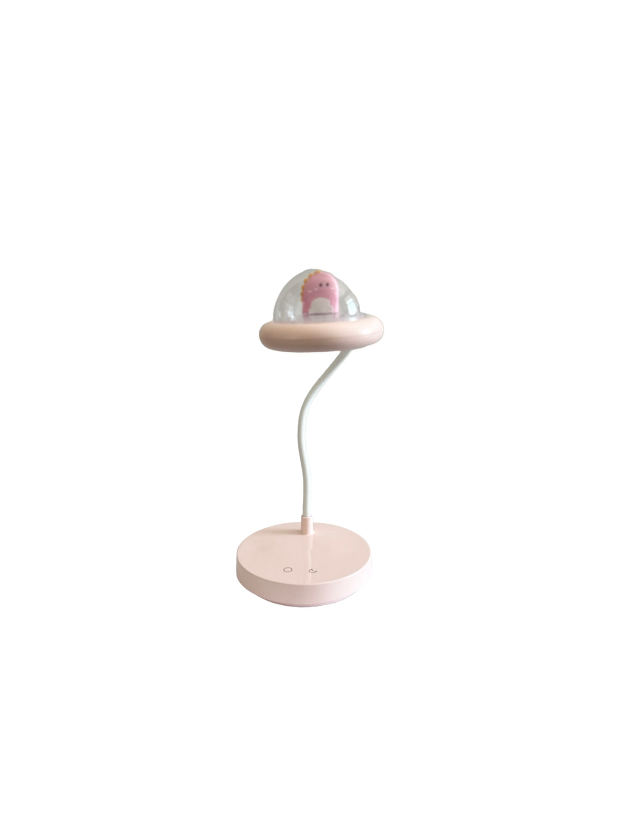 Nachttischlampe USB-Aufladung rosa