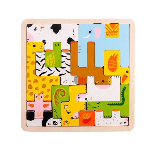 Montessori Animal Friends Puzzle-25