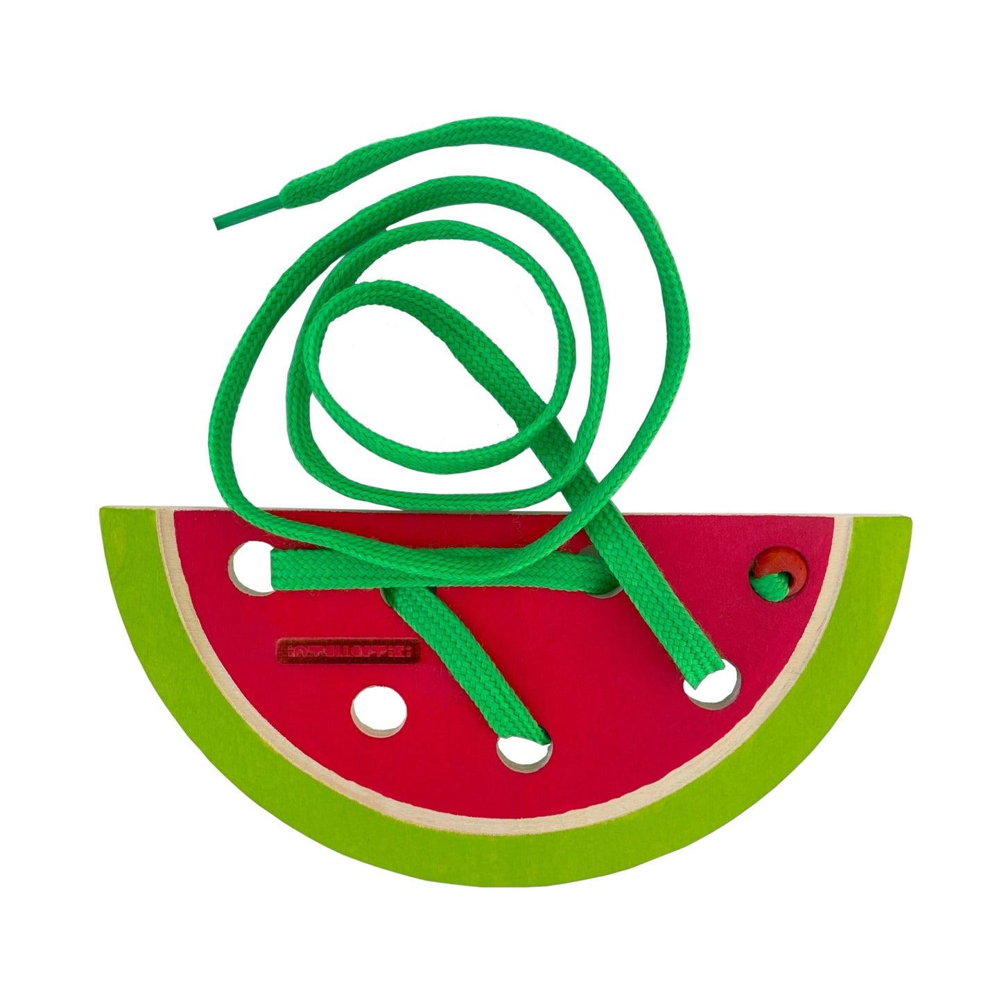 Montessori Watermelon Lacing